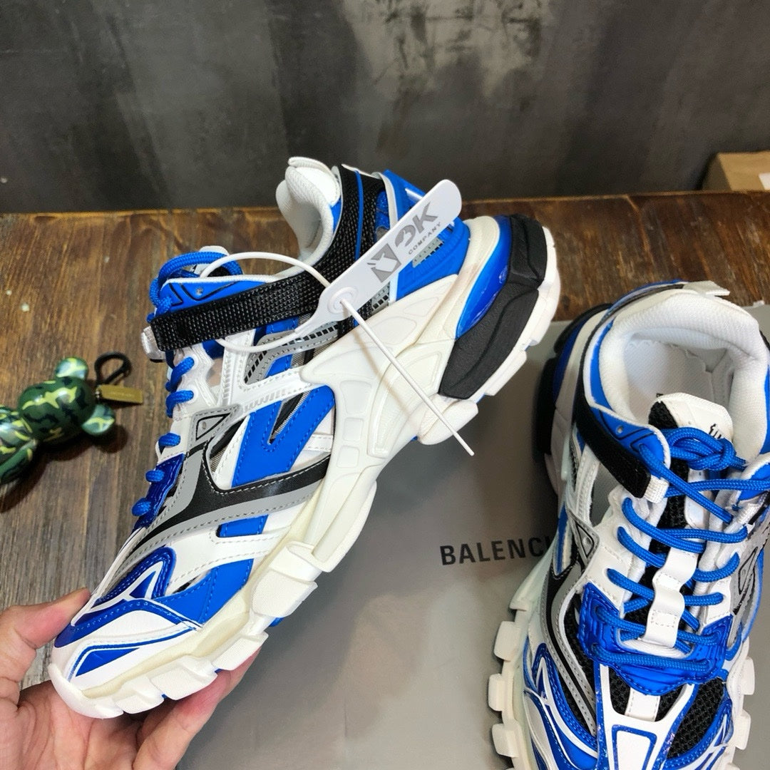 SNEAKERS BALENCIAGA TRACK 2 BLEU BLANC
