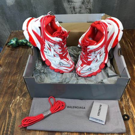 SNEAKERS BALENCIAGA TRACK 2 BLANC ROUGE