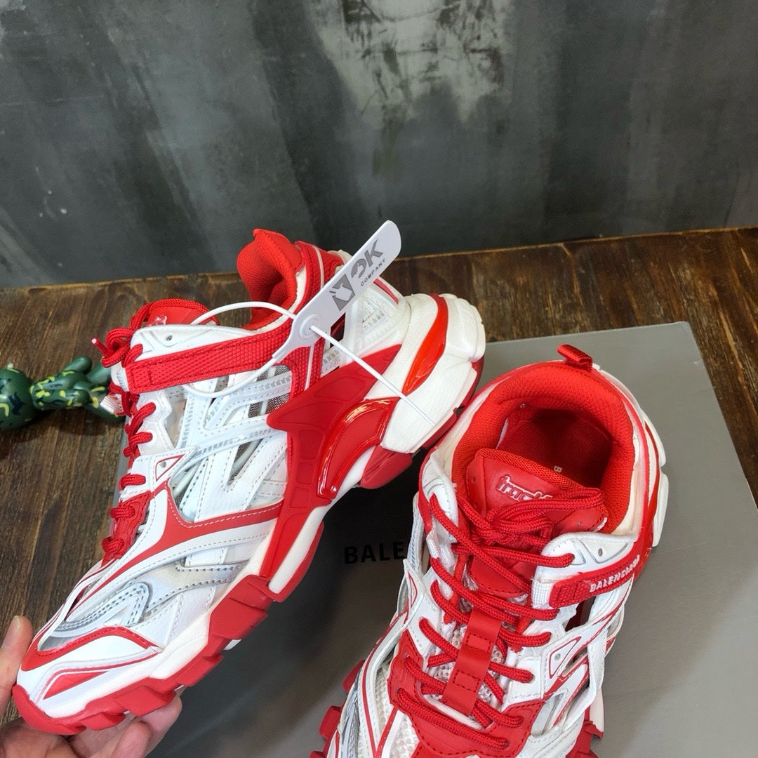 SNEAKERS BALENCIAGA TRACK 2 BLANC ROUGE