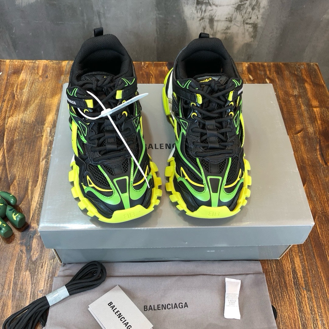 SNEAKERS BALENCIAGA TRACK 2 NOIR JAUNE