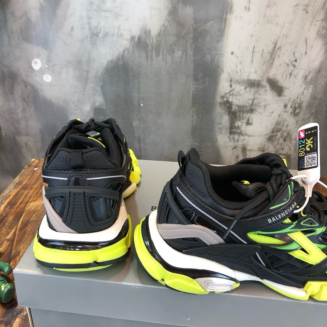 SNEAKERS BALENCIAGA TRACK 2 NOIR JAUNE