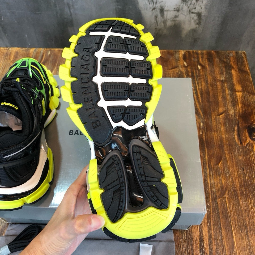 SNEAKERS BALENCIAGA TRACK 2 NOIR JAUNE