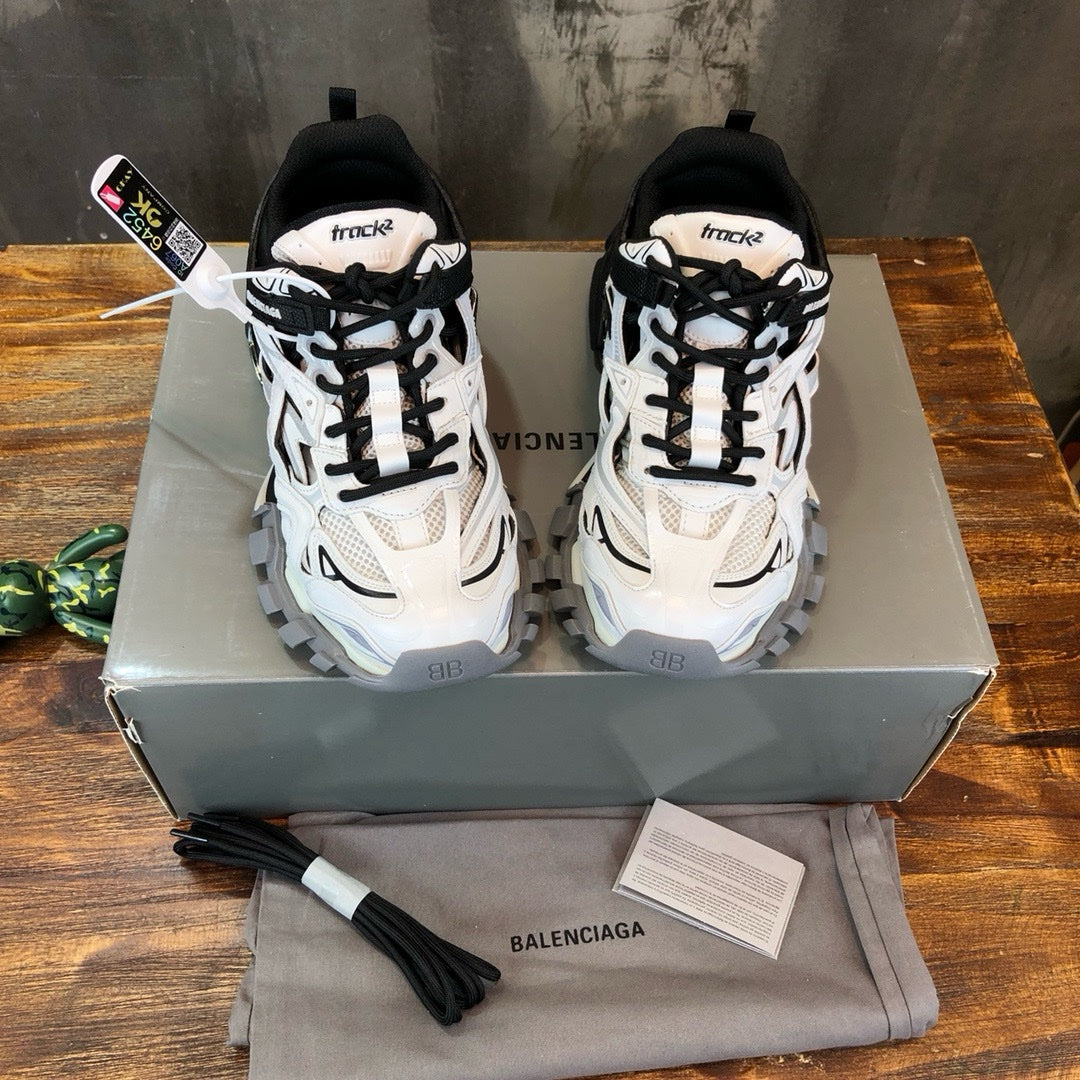 Sneakers Balenciaga Track 2 Blanc Noir