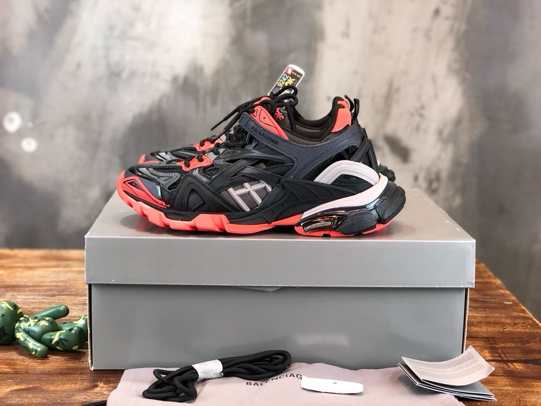 SNEAKERS BALENCIAGA TRACK 2 NOIR ROUGE