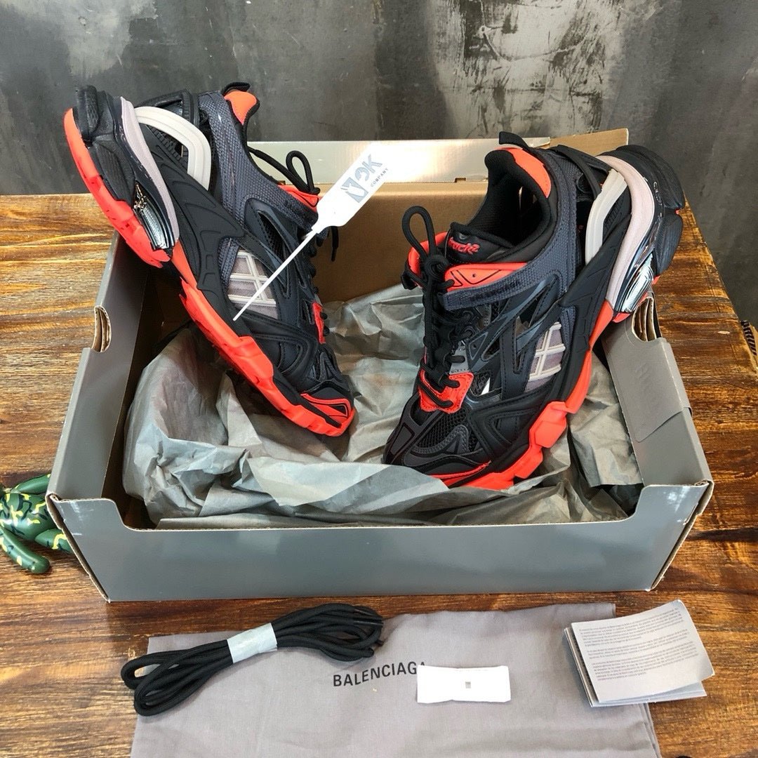 SNEAKERS BALENCIAGA TRACK 2 NOIR ROUGE