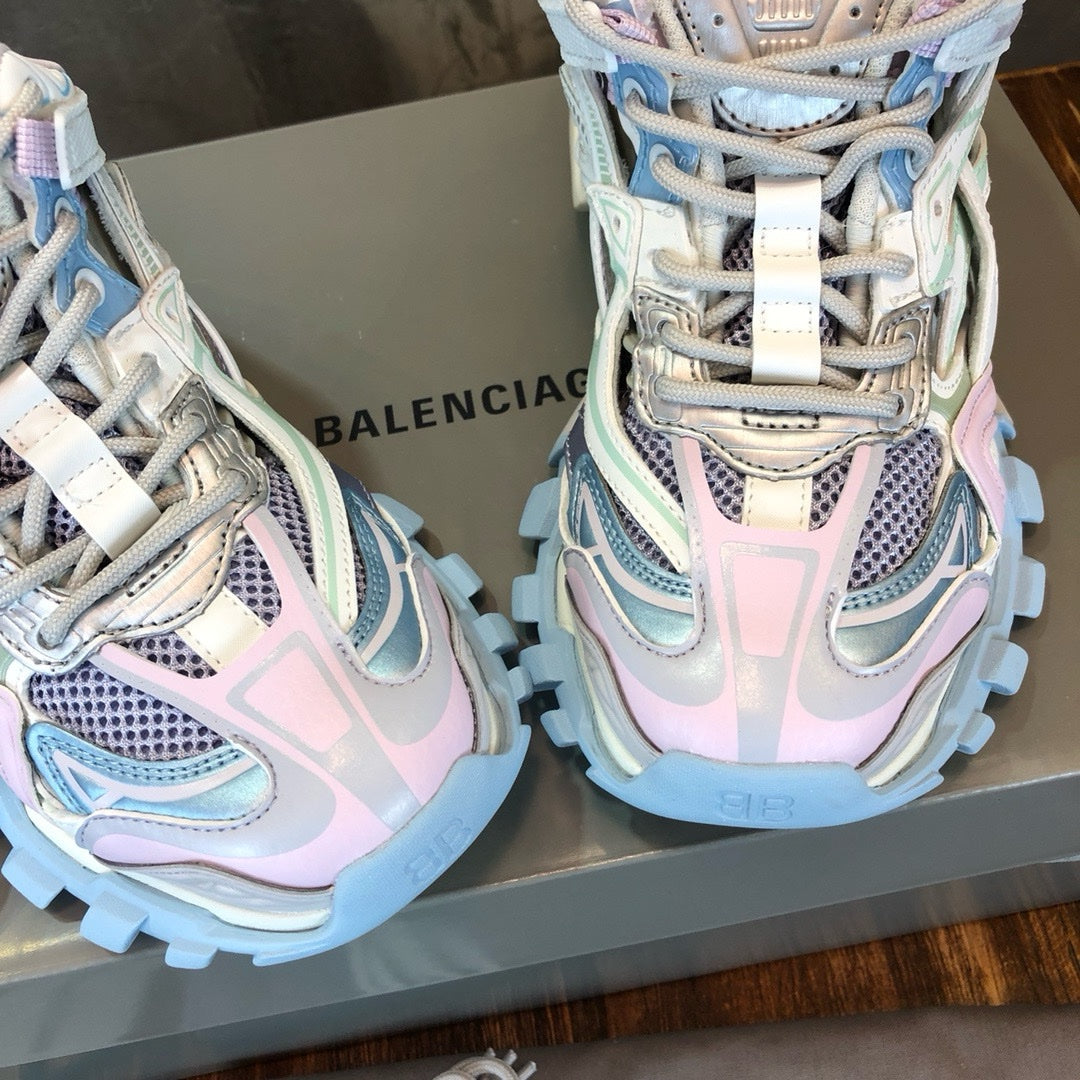 SNEAKERS BALENCIAGA TRACK 2 BLEU ROSE