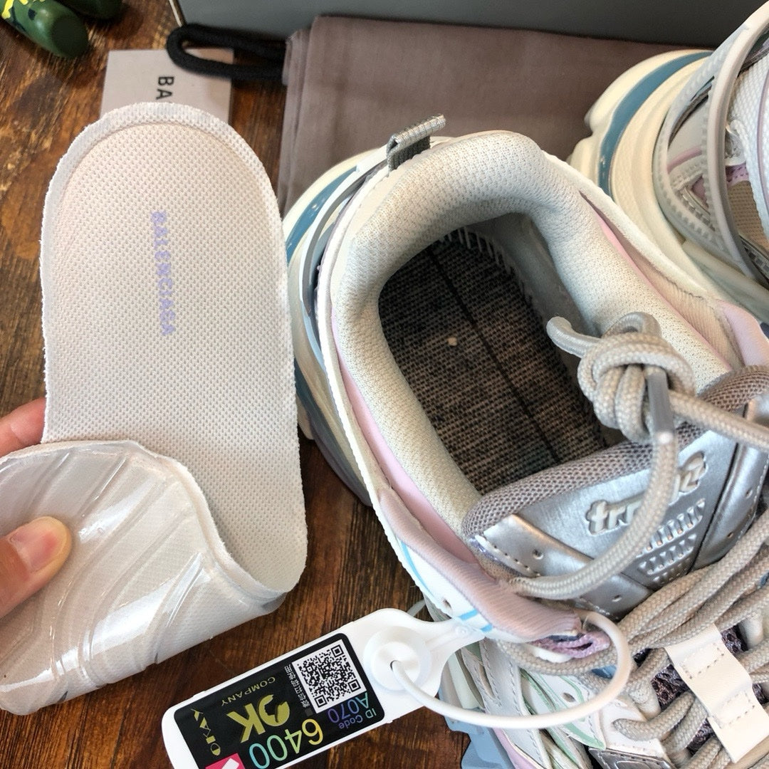 SNEAKERS BALENCIAGA TRACK 2 BLEU ROSE