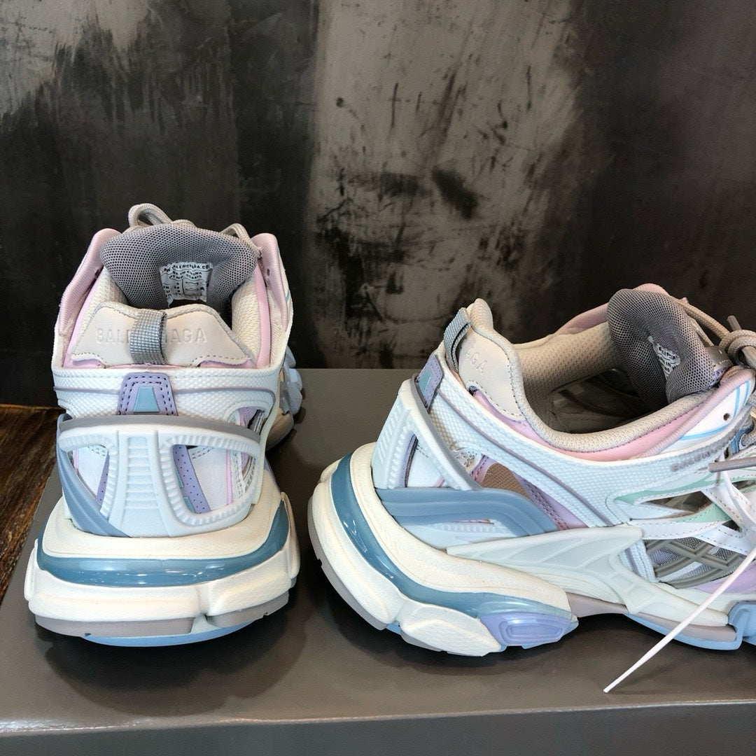SNEAKERS BALENCIAGA TRACK 2 BLEU ROSE