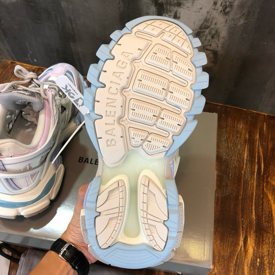 SNEAKERS BALENCIAGA TRACK 2 BLEU ROSE