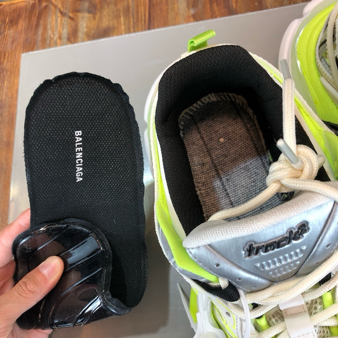 SNEAKERS BALENCIAGA TRACK 2 BLANC JAUNE