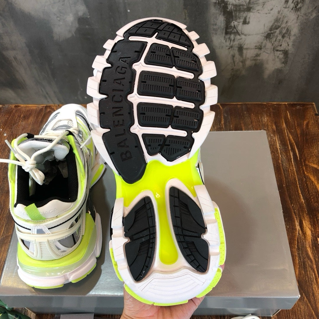 SNEAKERS BALENCIAGA TRACK 2 BLANC JAUNE