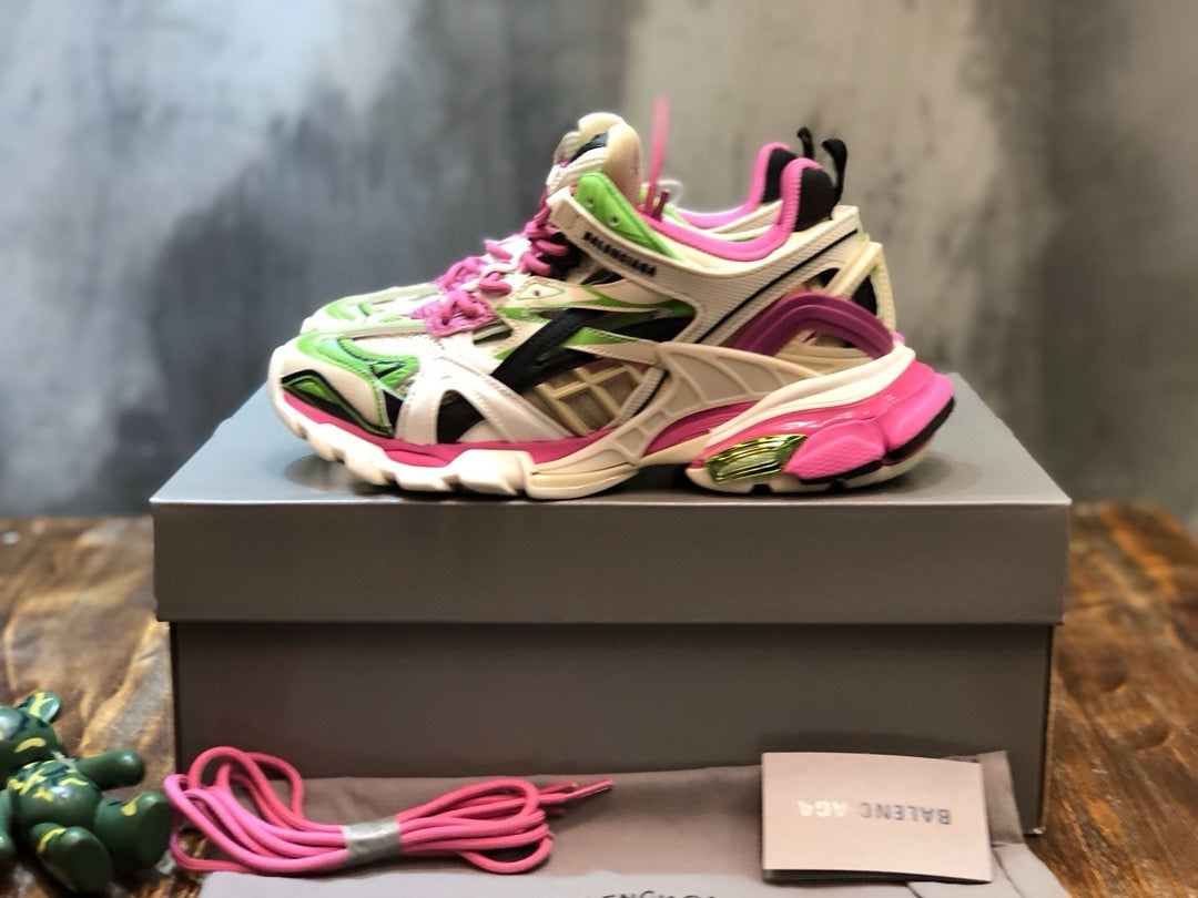 SNEAKERS BALENCIAGA TRACK 2 VERT ROSE