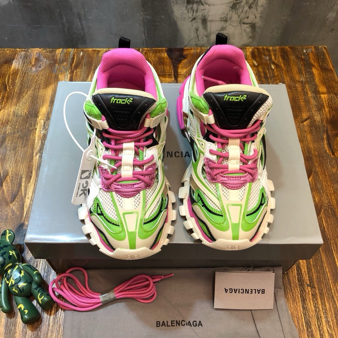 SNEAKERS BALENCIAGA TRACK 2 VERT ROSE