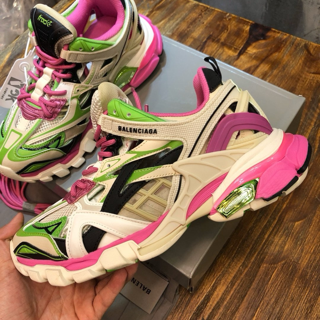 SNEAKERS BALENCIAGA TRACK 2 VERT ROSE