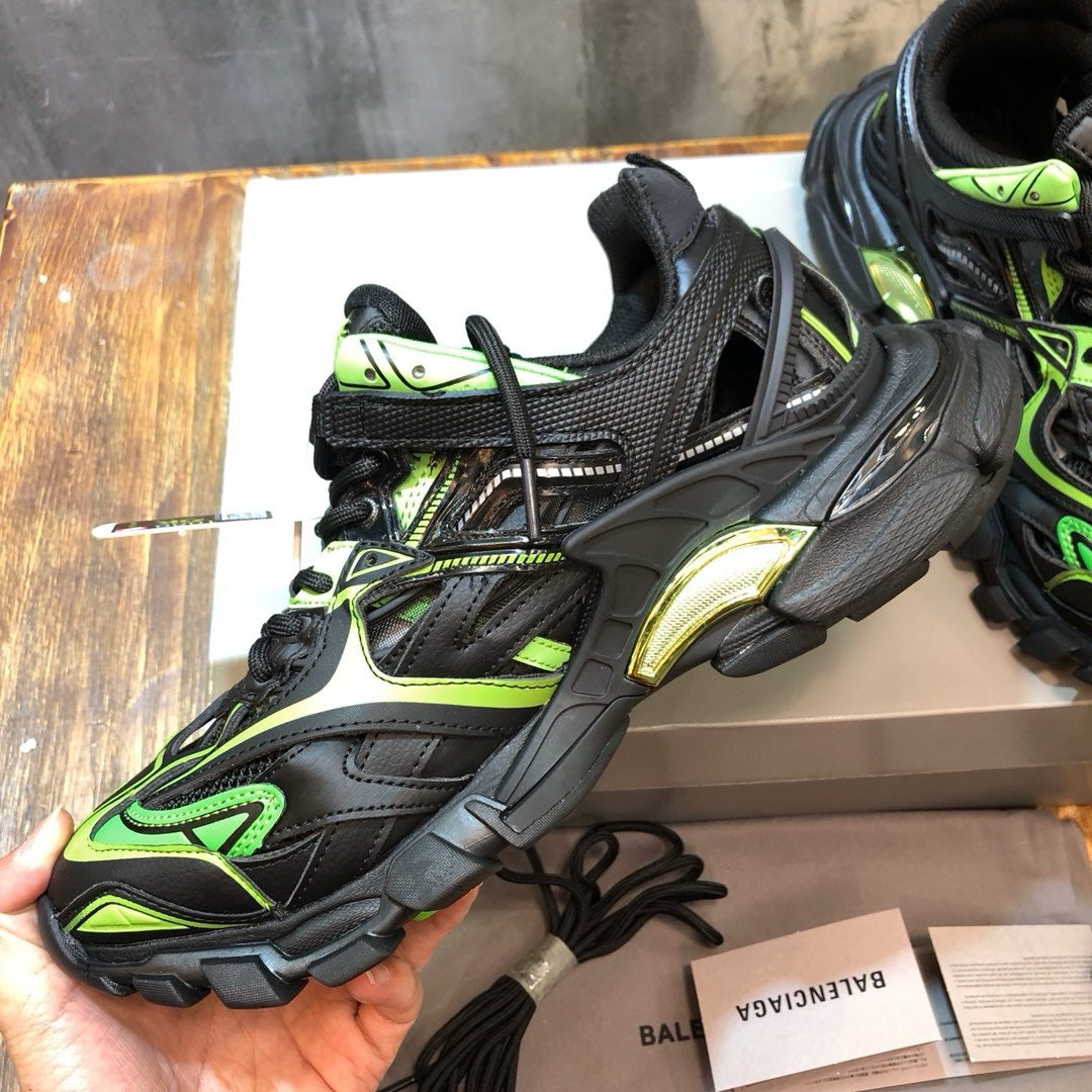 SNEAKERS BALENCIAGA TRACK 2 NOIR VERT