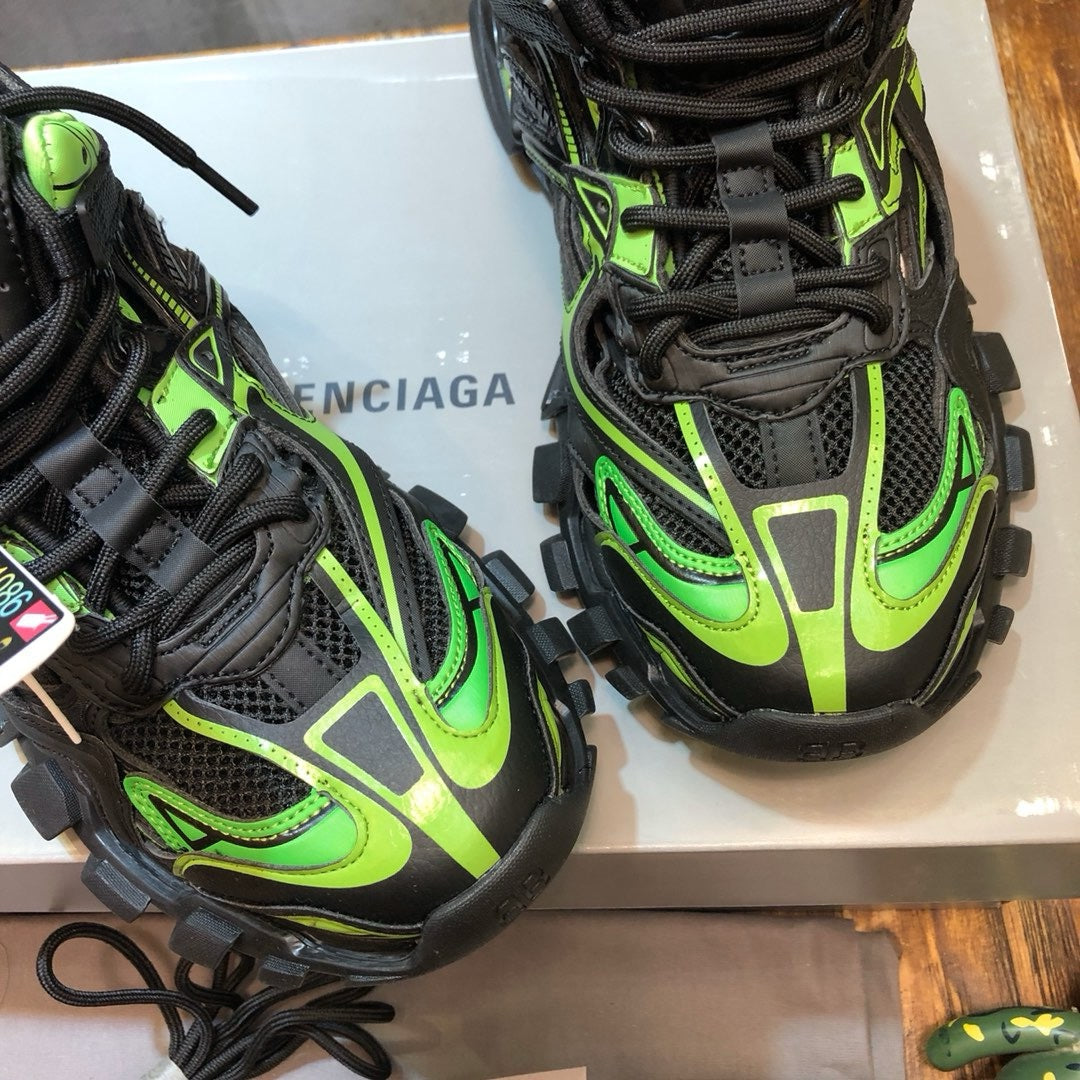 SNEAKERS BALENCIAGA TRACK 2 NOIR VERT