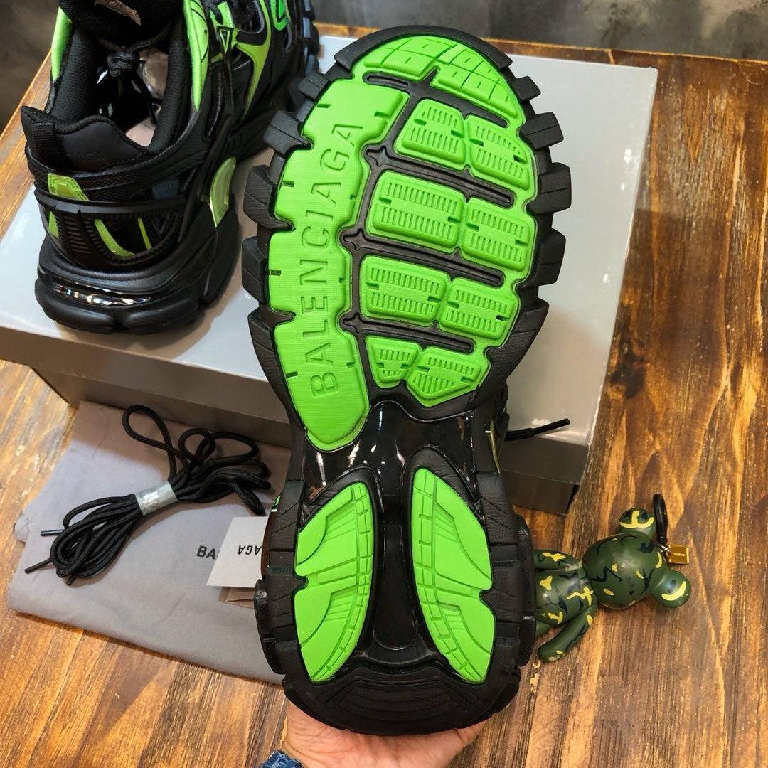SNEAKERS BALENCIAGA TRACK 2 NOIR VERT