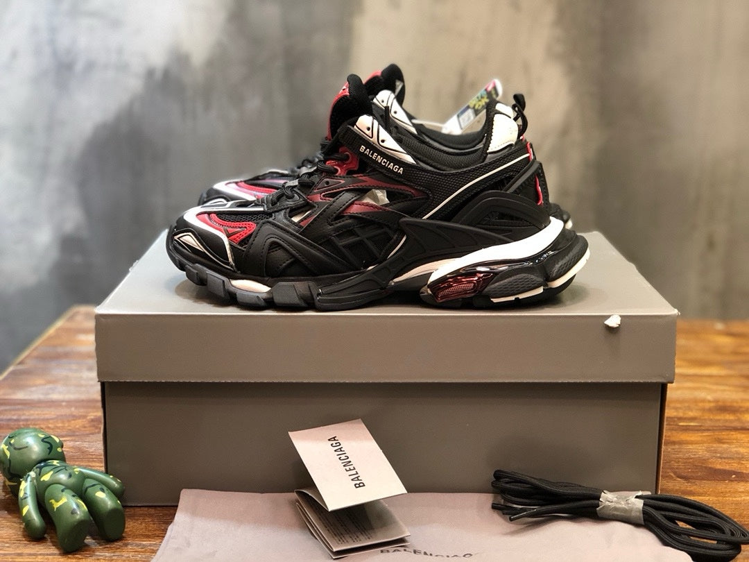 SNEAKERS BALENCIAGA TRACK 2 NOIR ROUGE