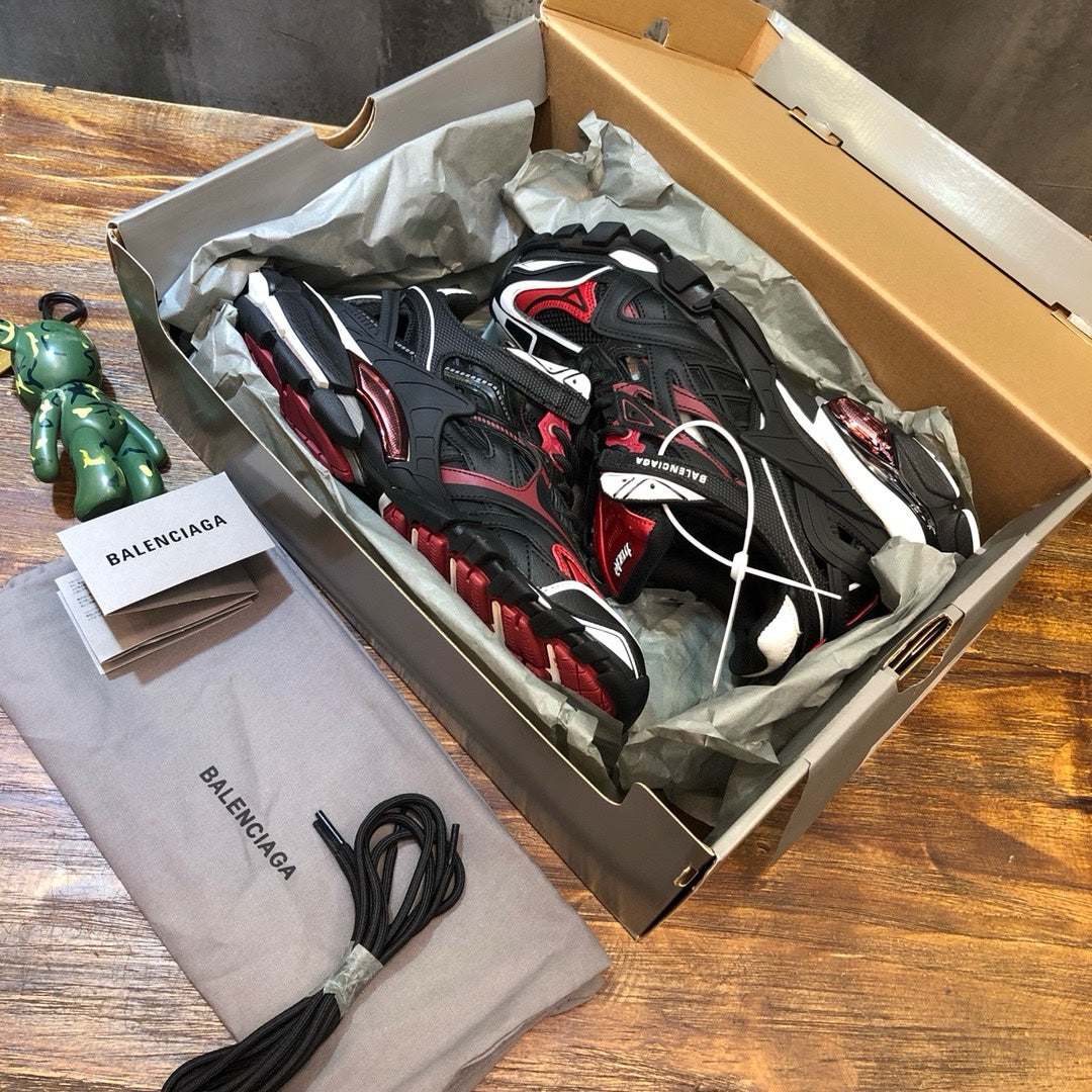 SNEAKERS BALENCIAGA TRACK 2 NOIR ROUGE