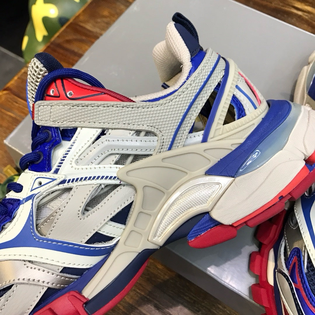 SNEAKERS BALENCIAGA TRACK 2 BLEU ROUGE