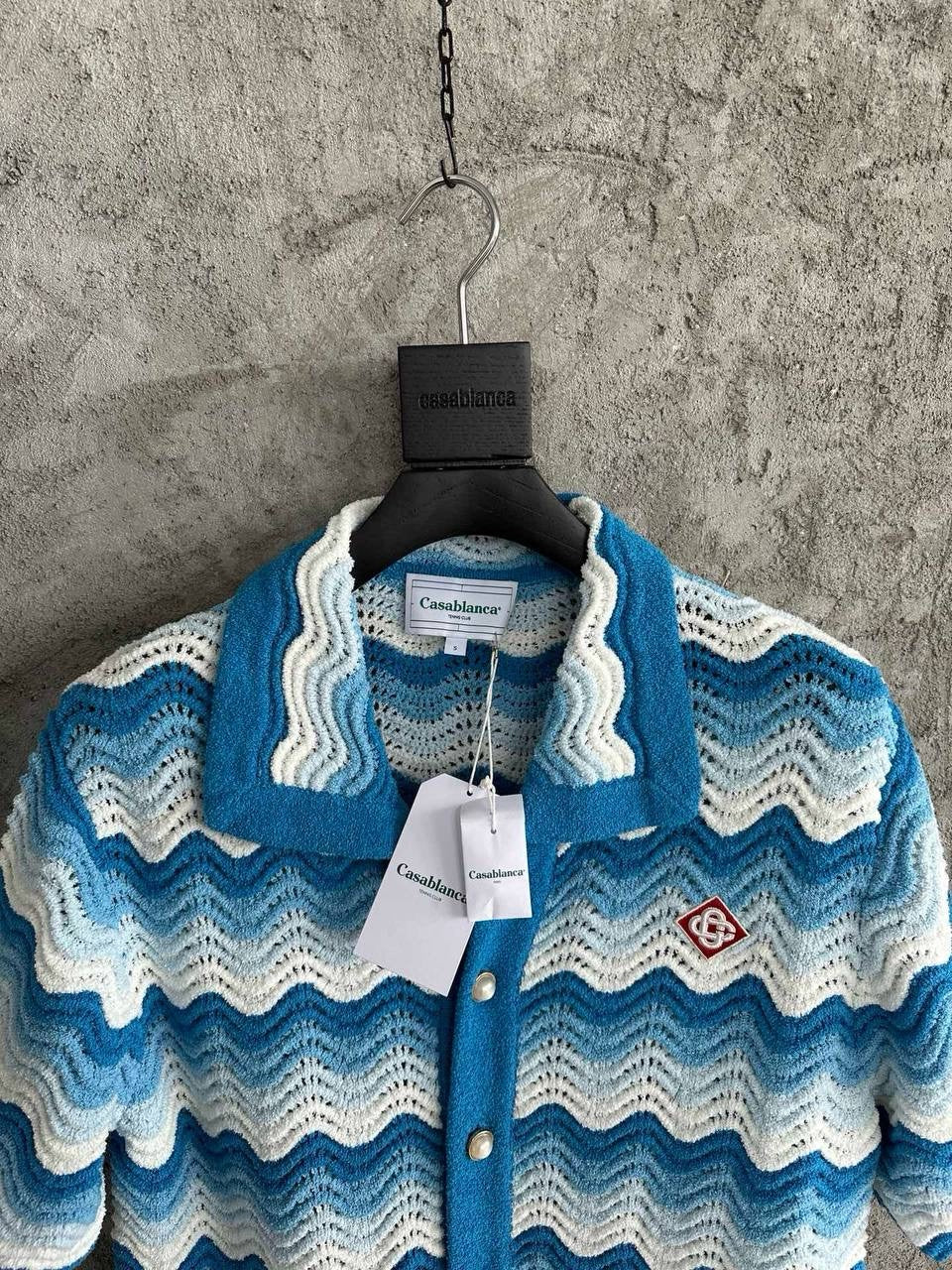 CHEMISE CASABLANCA BLEUE