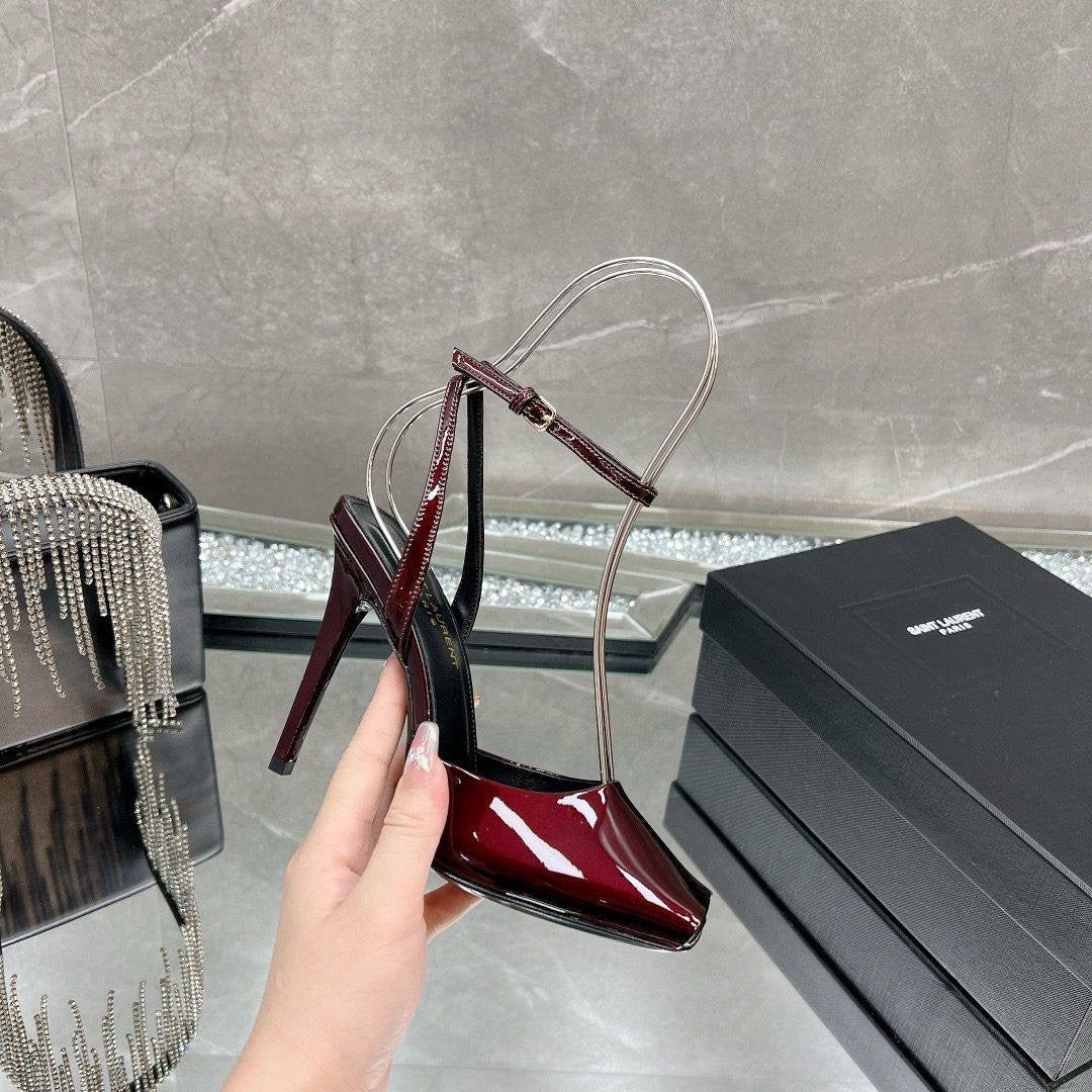 Talons Yves Saint Laurent Vernis Cerise