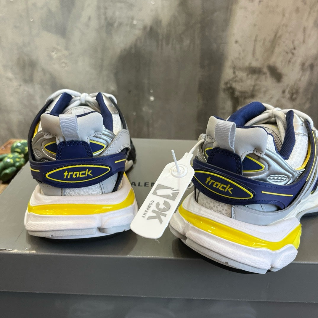 SNEAKERS BALENCIAGA TRACK GRIS BLEU