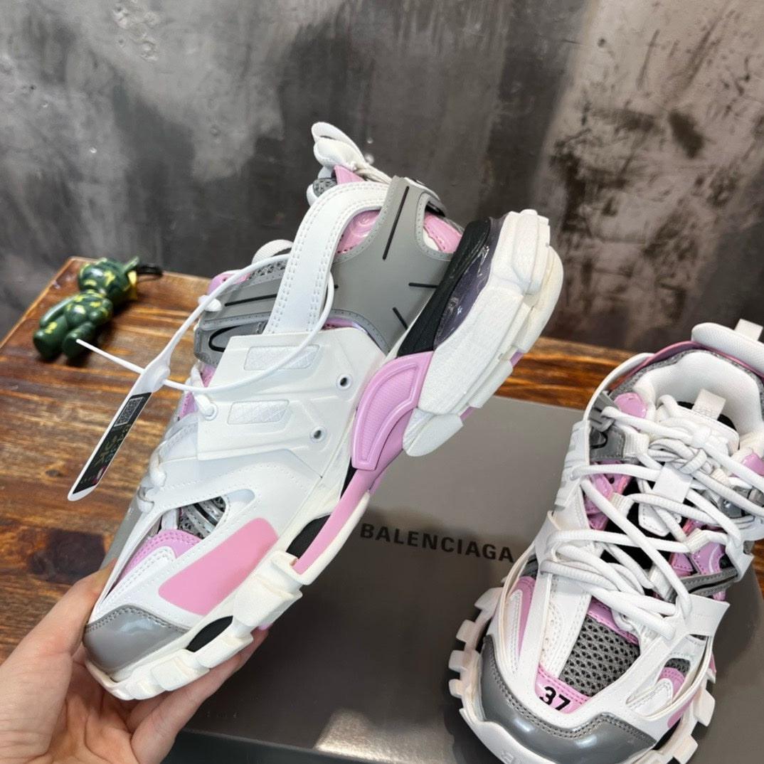 SNEAKERS BALENCIAGA TRACK BLANC ROSE