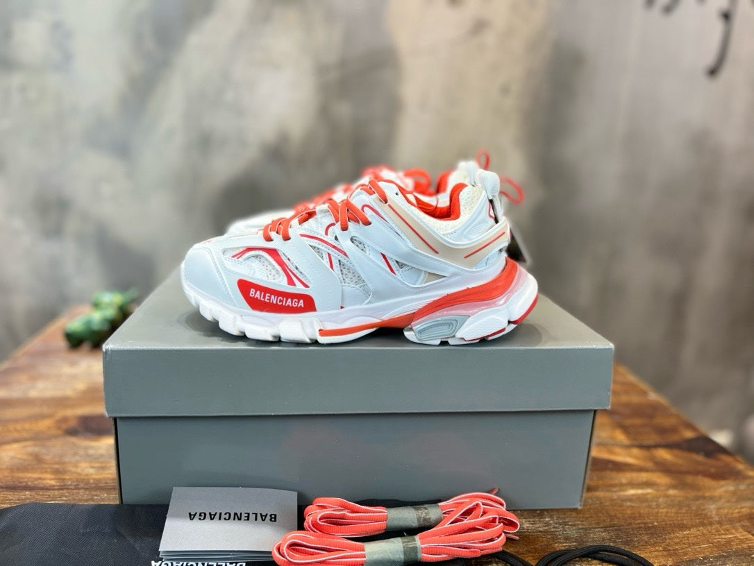 Sneakers Balenciaga Track Blanc Rouge