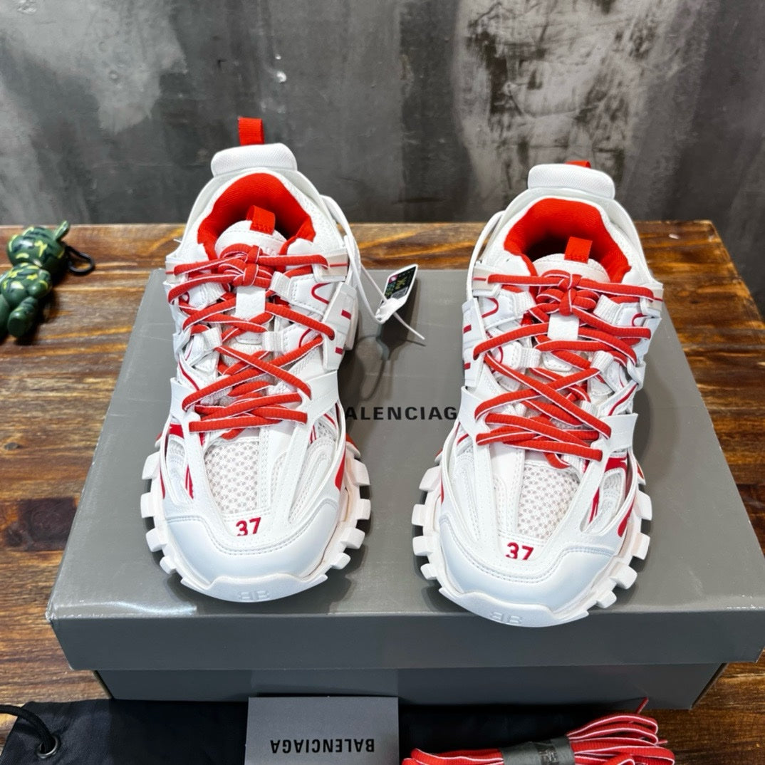 SNEAKERS BALENCIAGA TRACK BLANC ROUGE