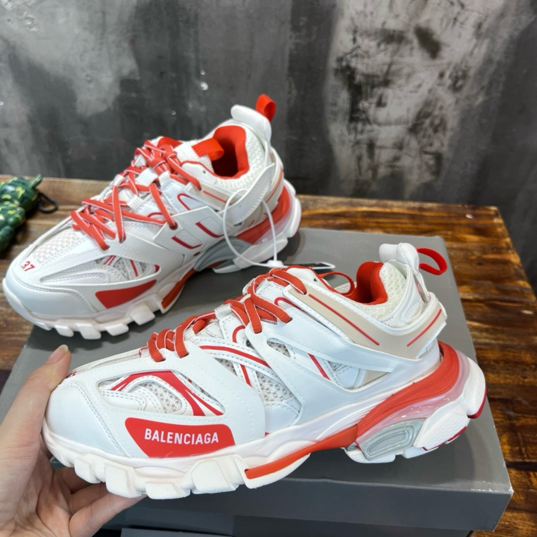 SNEAKERS BALENCIAGA TRACK BLANC ROUGE