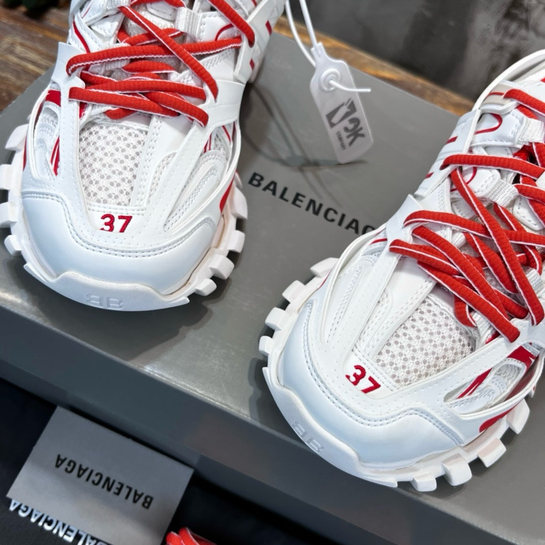 SNEAKERS BALENCIAGA TRACK BLANC ROUGE