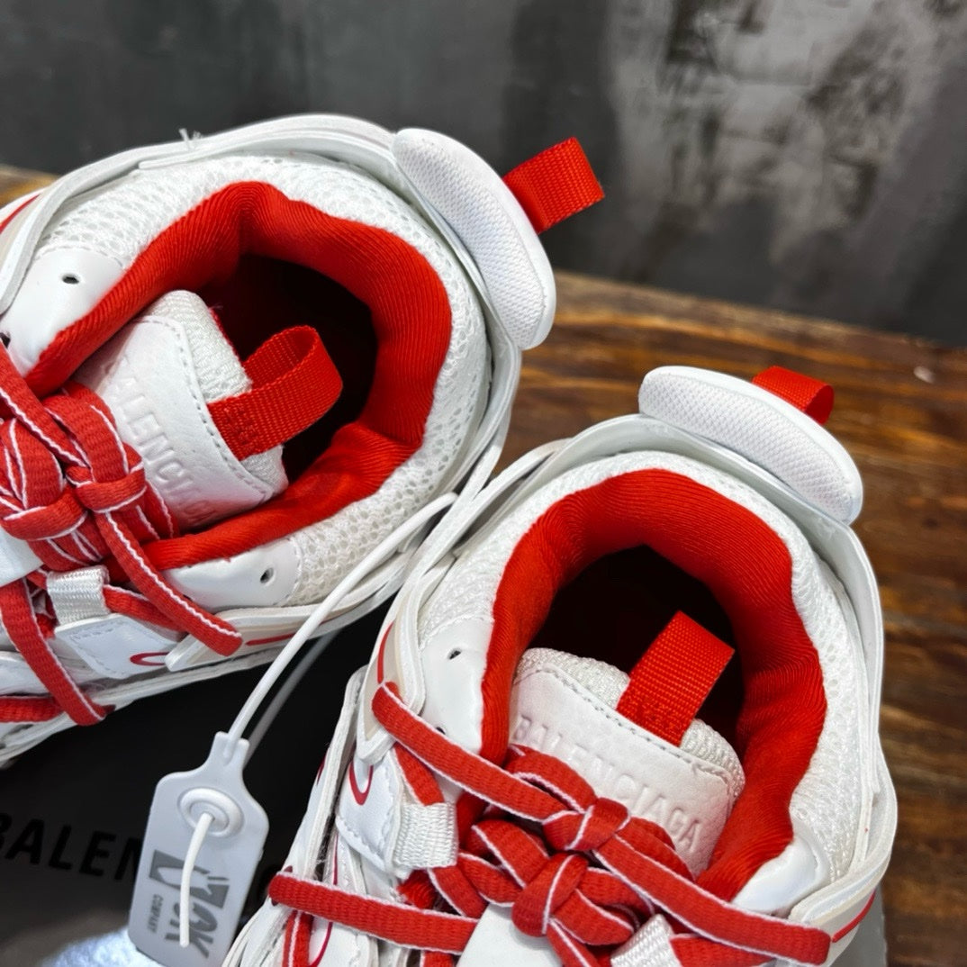 SNEAKERS BALENCIAGA TRACK BLANC ROUGE