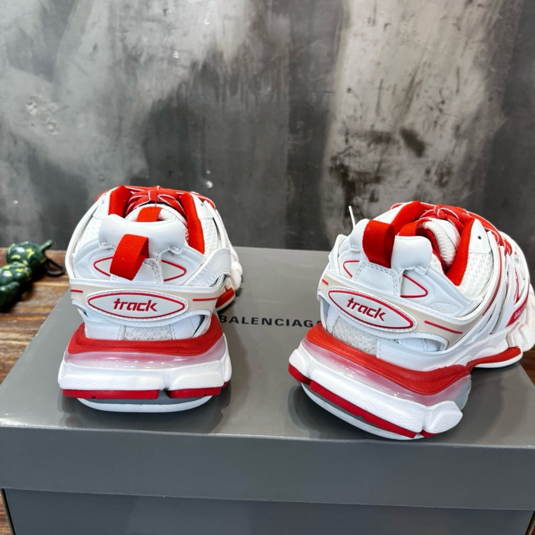 SNEAKERS BALENCIAGA TRACK BLANC ROUGE