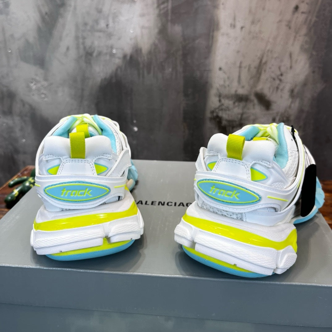 SNEAKERS BALENCIAGA TRACK BLEU JAUNE