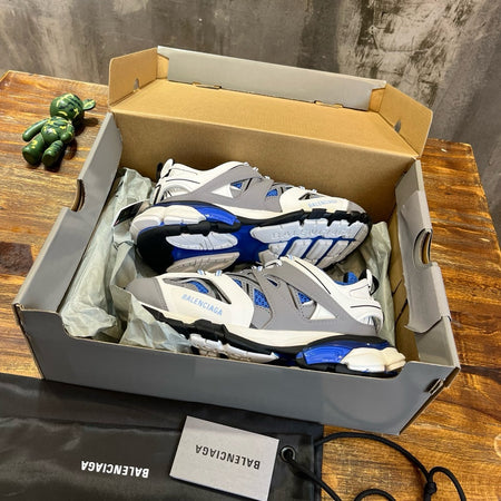 SNEAKERS BALENCIAGA TRACK BLANC BLEU