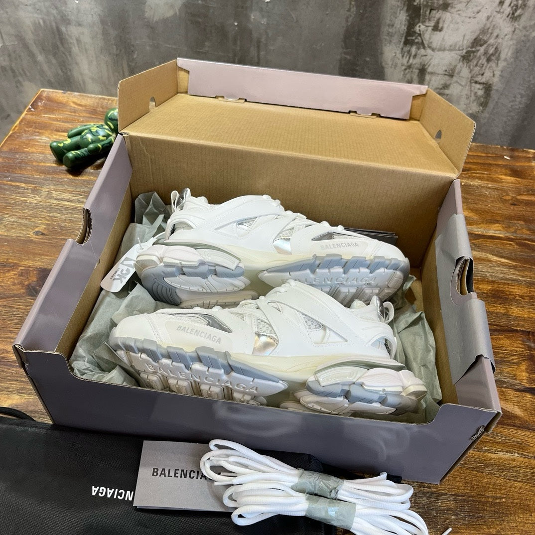 SNEAKERS BALENCIAGA TRACK BLANC SILVER