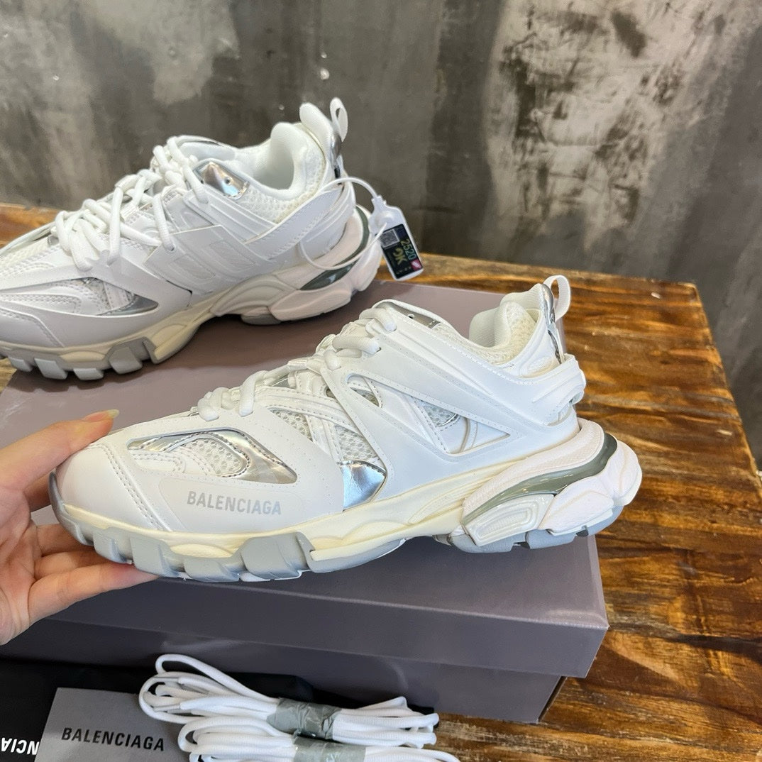 SNEAKERS BALENCIAGA TRACK BLANC SILVER
