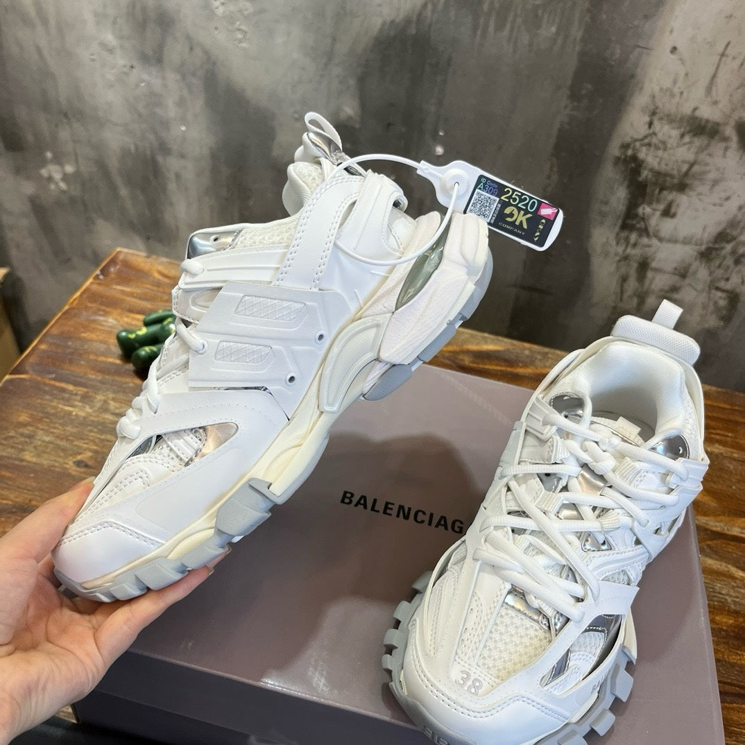 SNEAKERS BALENCIAGA TRACK BLANC SILVER