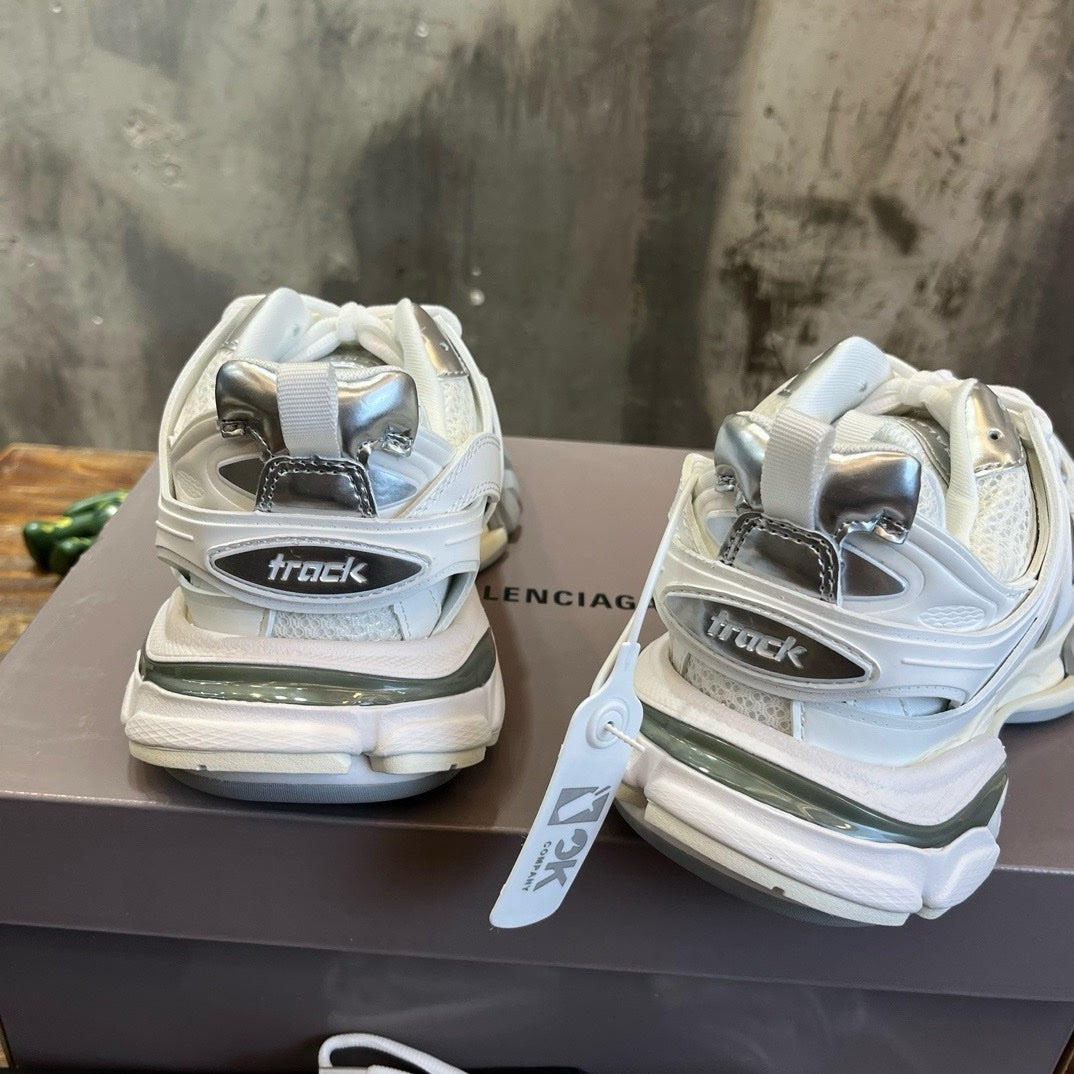 SNEAKERS BALENCIAGA TRACK BLANC SILVER