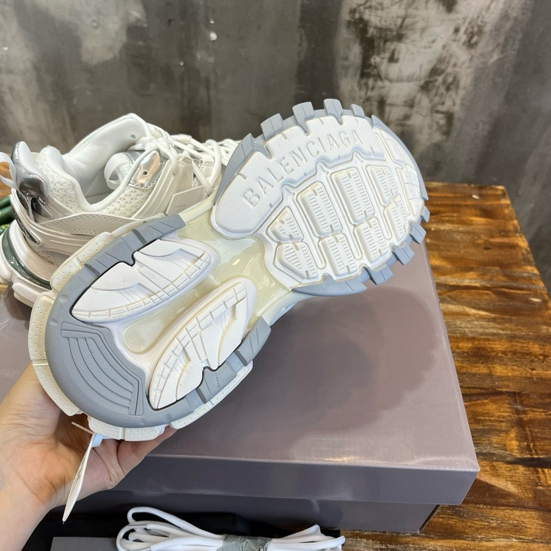 SNEAKERS BALENCIAGA TRACK BLANC SILVER