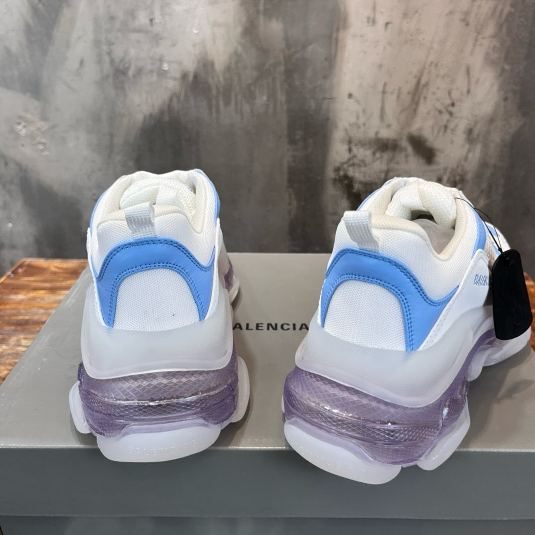 SNEAKERS BALENCIAGA TRIPLE S BLANC BLEU