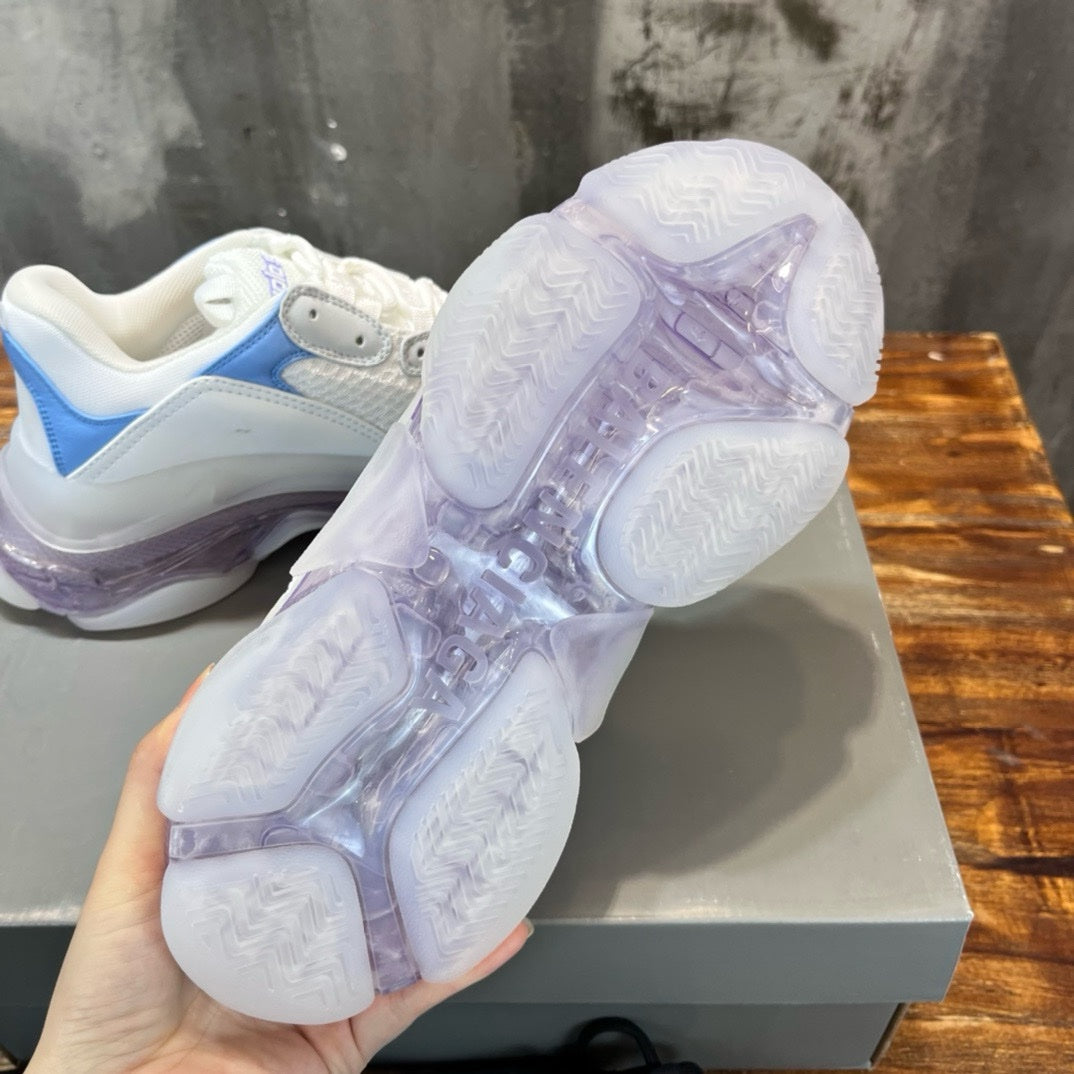 SNEAKERS BALENCIAGA TRIPLE S BLANC BLEU