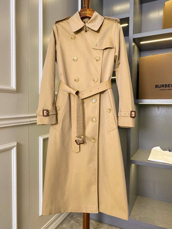 Veste Trench Burberry Beige Femme