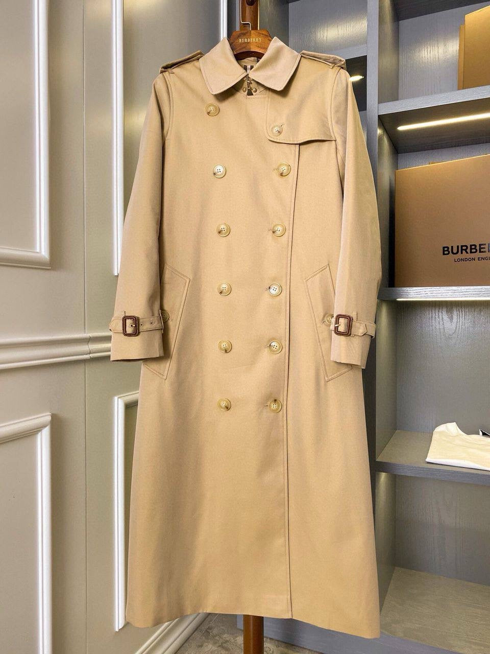 Veste Trench Burberry Beige Femme