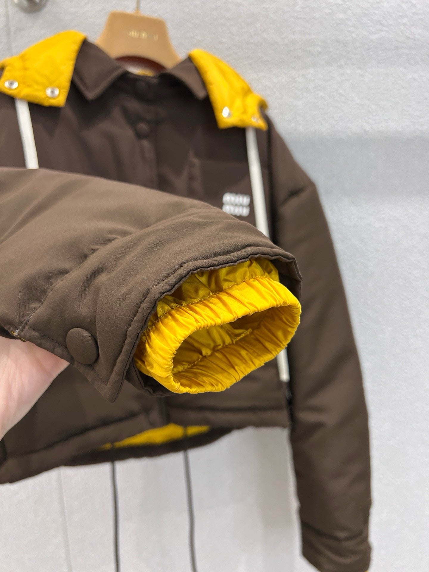 Doudoune Femme Miu Miu Marron