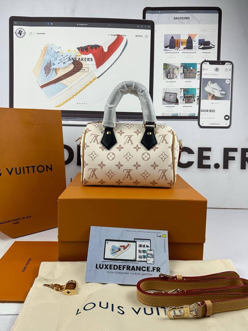 Sac A Main Louis Vuitton Speedy Beige