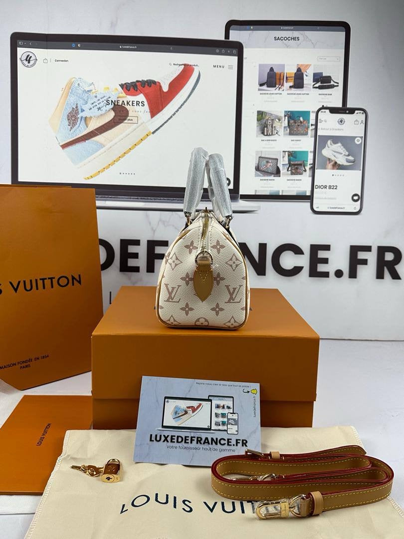 Sac A Main Louis Vuitton Speedy Beige