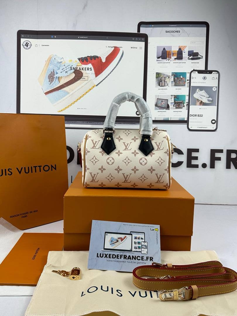 Sac A Main Louis Vuitton Speedy Beige