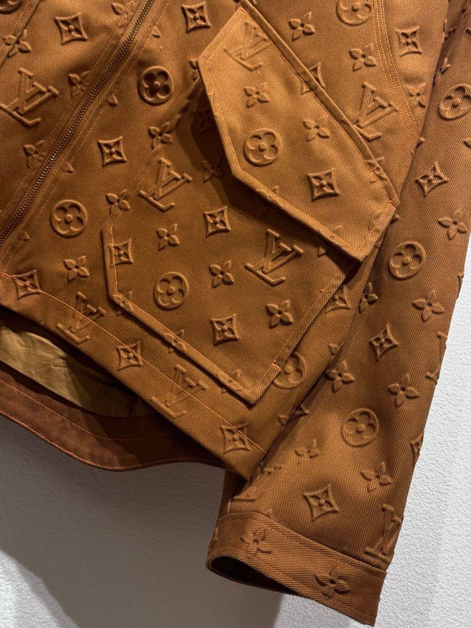 VESTE LOUIS VUITTON MARRON ORANGE